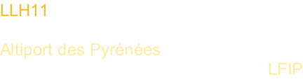 LLH11          for P3D v4 and v5 and FSX  Altiport des Pyrénées PEYRESOURDE - BALESTAS        LFIP